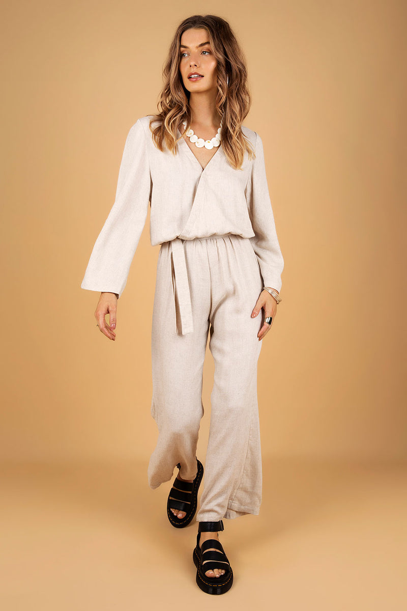 TYLER JUMPSUIT LINEN