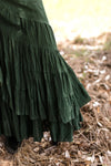 FLAMENCO URBAN GYPSY SKIRT GREEN