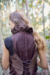 CRYSTALIS VEST BROWN