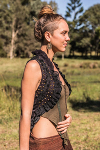 CRYSTALIS VEST BLACK