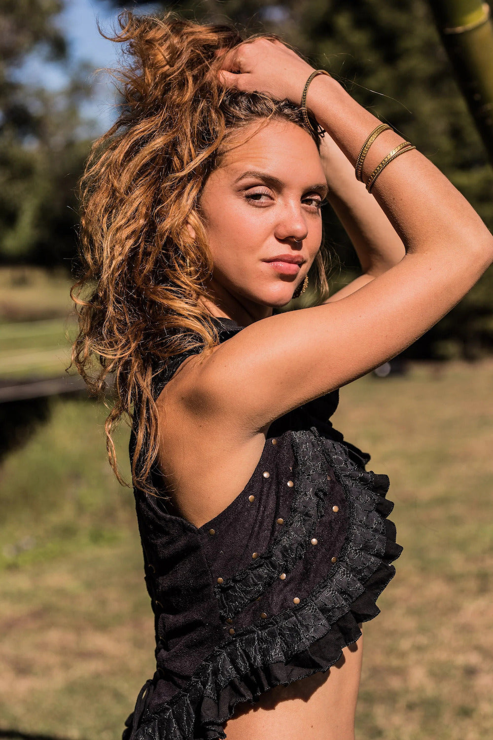 CRYSTALIS VEST BLACK