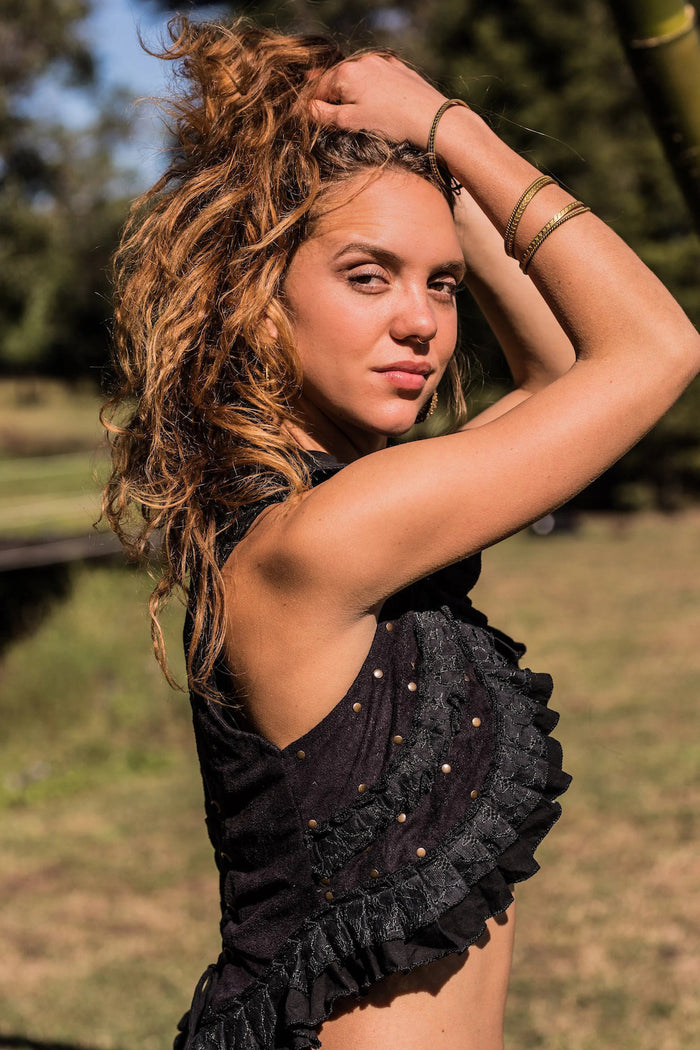 CRYSTALIS VEST BLACK