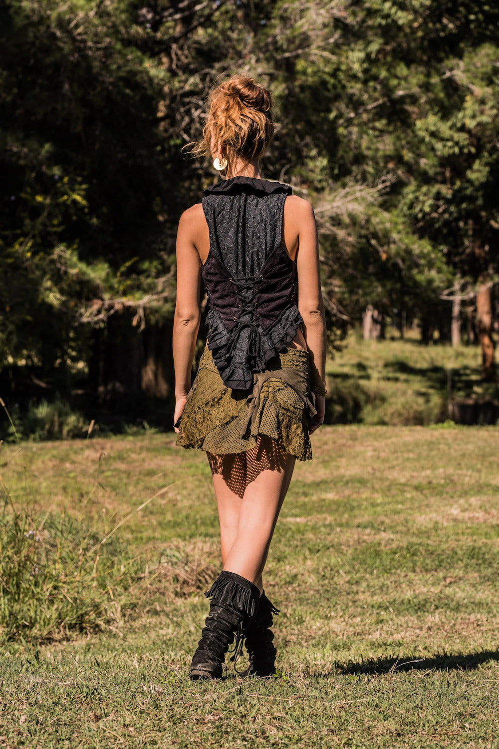 CRYSTALIS VEST BLACK