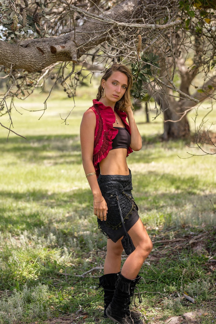 CRYSTALIS VEST RED