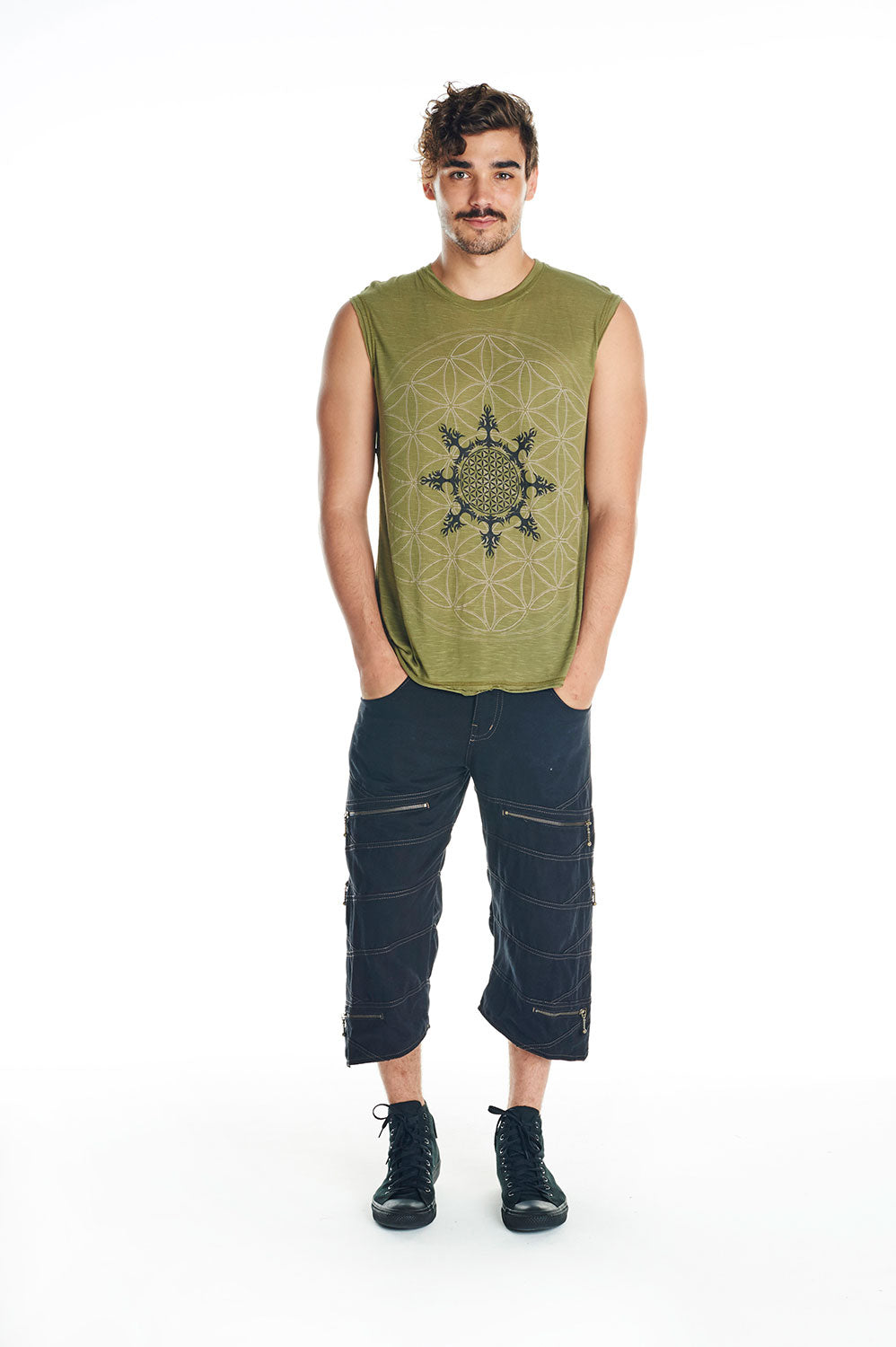 FLOWER OF LIFE SINGLET
