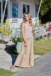 DALIA SKIRT CREAM STONEWASHED