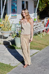 DALIA SKIRT CREAM STONEWASHED