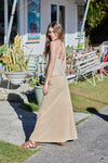 DALIA SKIRT CREAM STONEWASHED