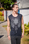 STAR TREE SINGLET BLACK