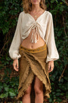 PALO SANTO SKIRT TAN