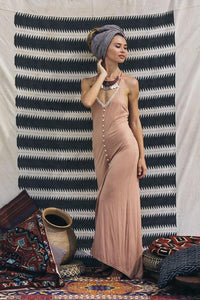 KAI DRESS DUSTY PINK