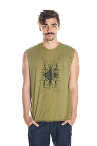 BE HERE NOW SINGLET