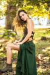 PATCHOULI SKIRT GREEN