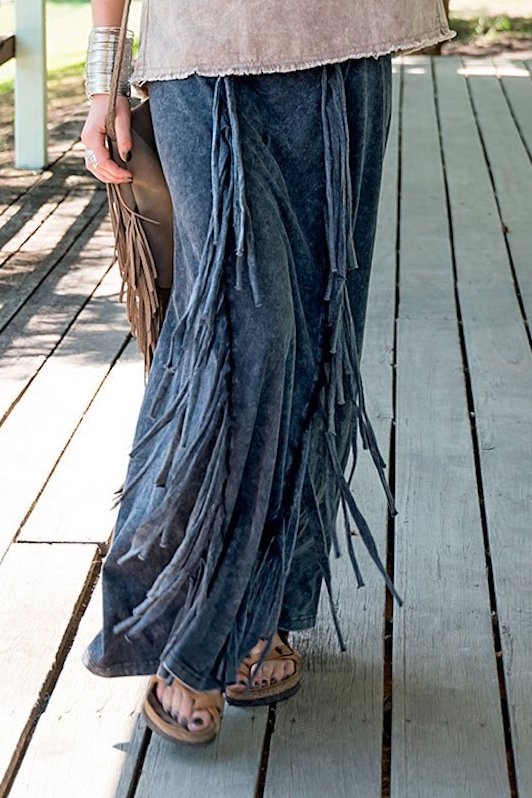 DALIA SKIRT CHARCOAL