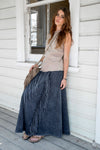 DALIA SKIRT CHARCOAL