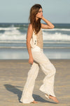 BOHEMIAN LINEN PANTS WHITE