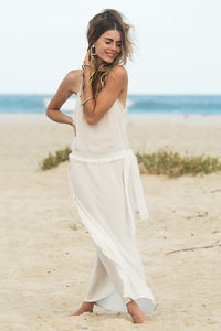 LEADER DRESS WHITE