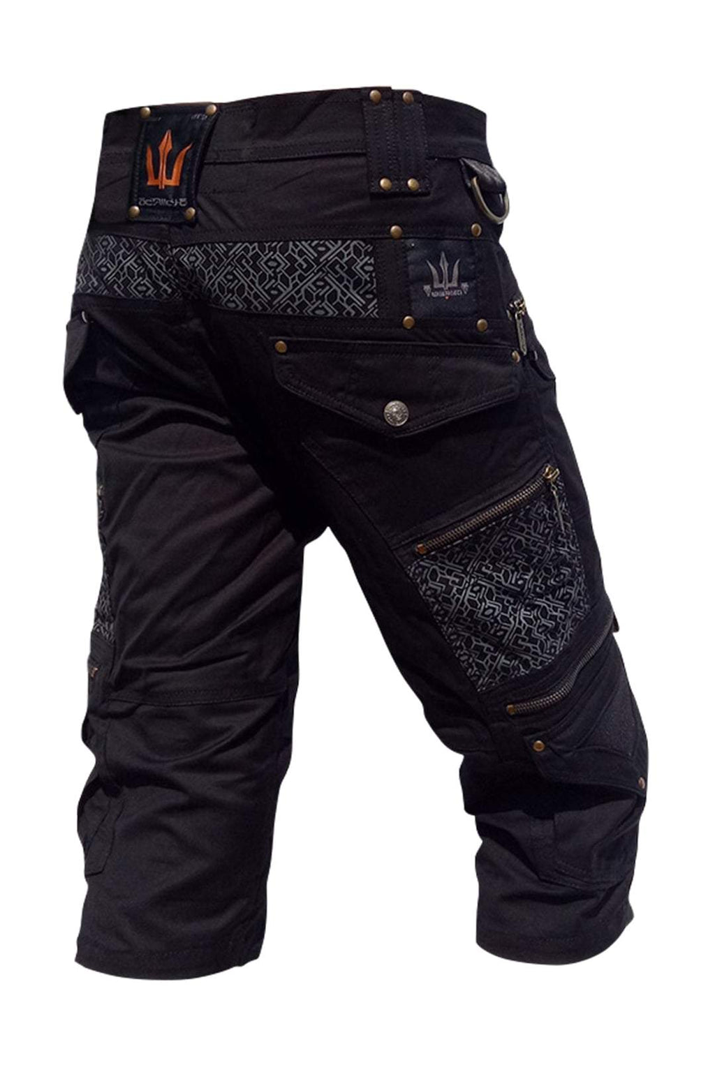 DOOF RMX ECLIPSE SHORTS BLACK - NEW COLLECTION