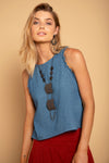NIKKO SOFT DENIM TOP