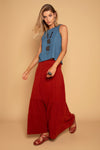 NIKKO SOFT DENIM TOP