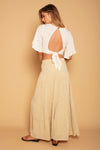 CELESTE SKIRT CREAM