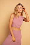 CHANGE TOP MAUVE