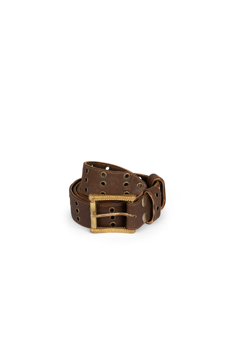 EYE OF THE TIGER BELT, BROWN