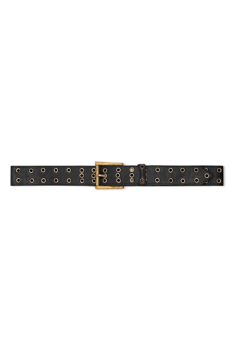 EYE OF THE TIGER BELT, BLACK