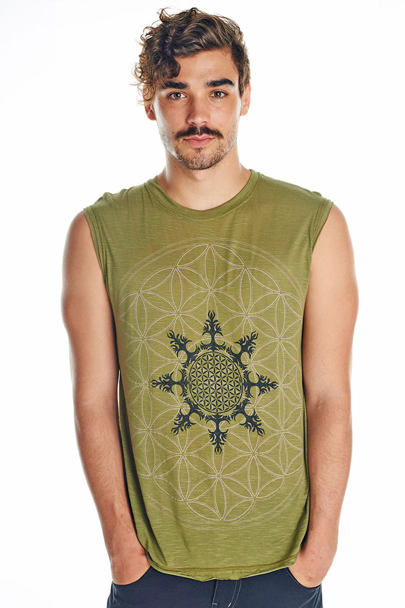 FLOWER OF LIFE SINGLET