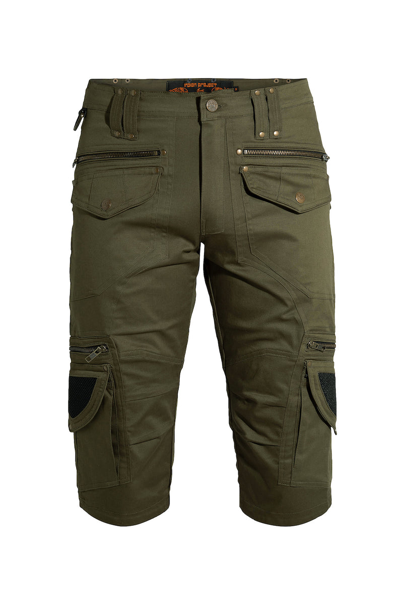 DOOF RMX SHORTS OLIVE GREEN