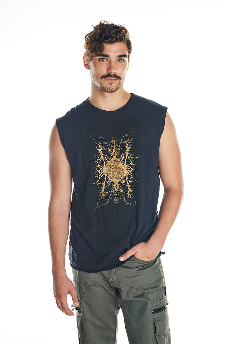 BE HERE NOW SINGLET
