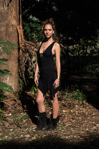 PIXIE DRESS BLACK