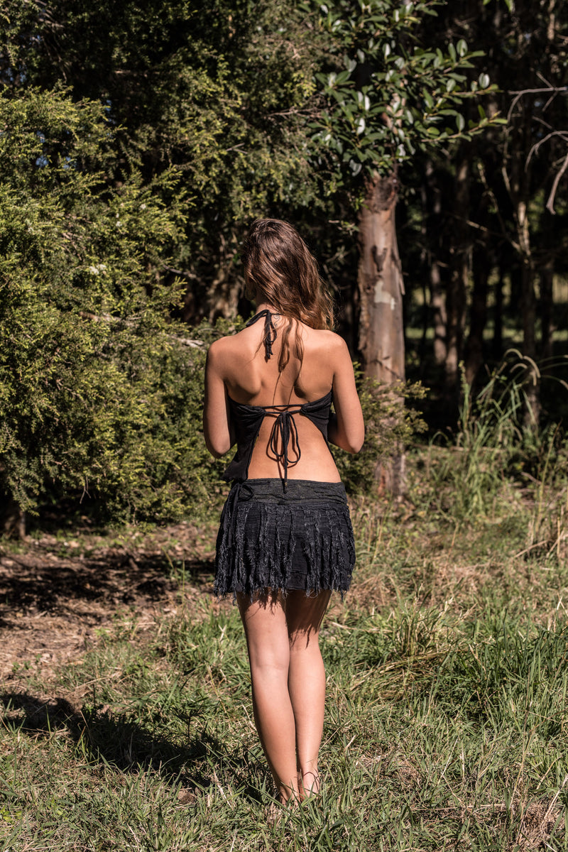 JUNGLE SKIRT BLACK