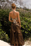 GYPSY QUEEN SKIRT BROWN