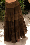 GYPSY QUEEN SKIRT BROWN