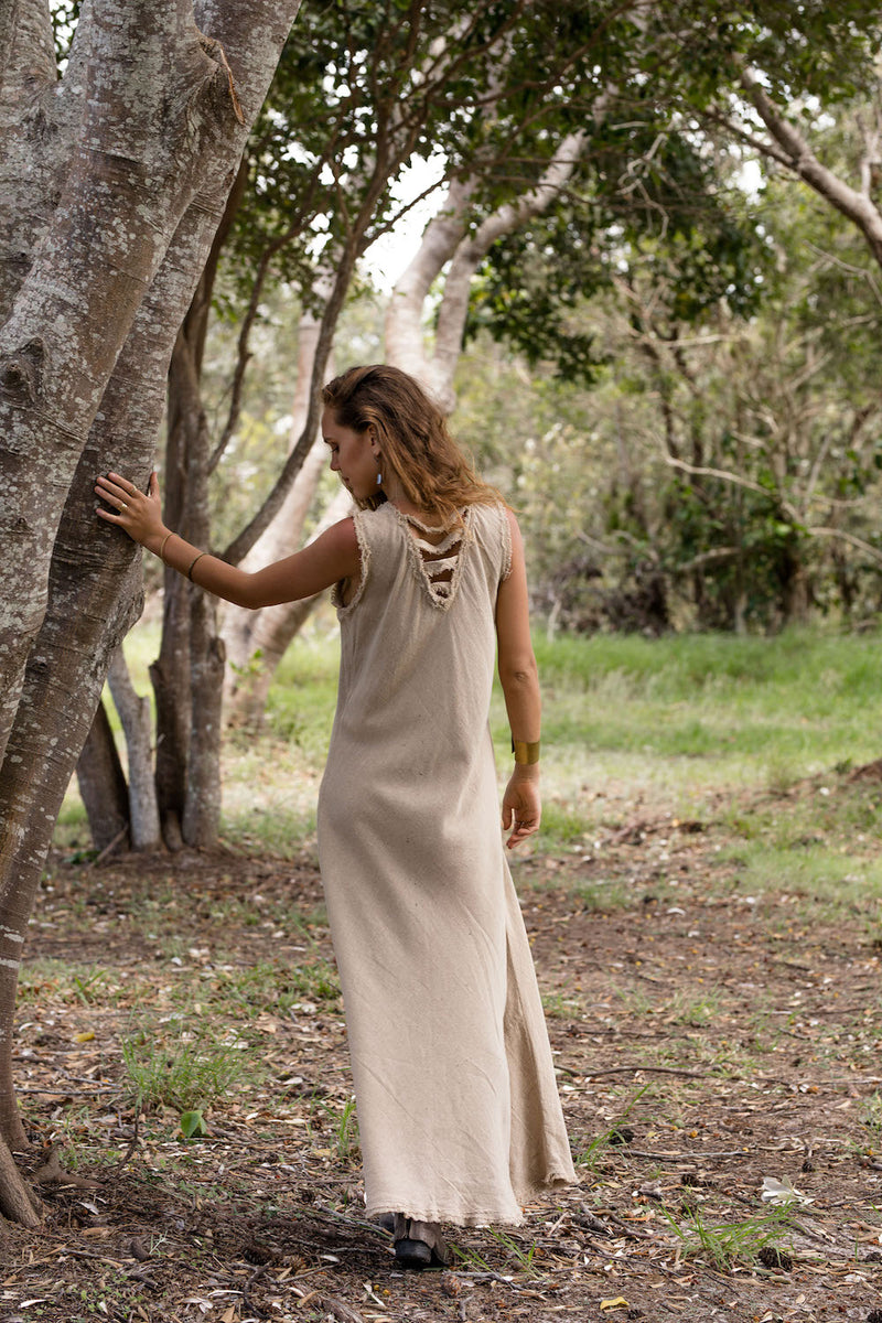 ILANA DRESS NATURAL