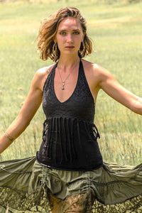 FREE SPIRIT TOP BLACK