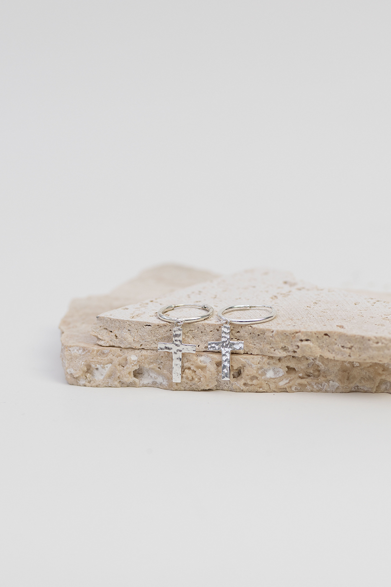 CROSS EARINGS