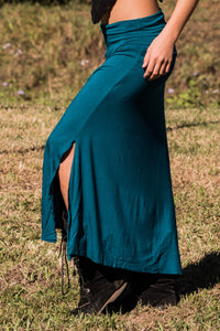 LYCRA SKIRT BLUE