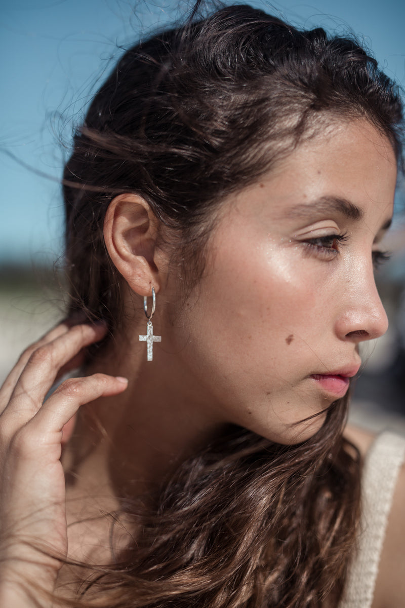 CROSS EARINGS
