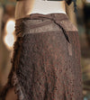 GAIA SKIRT RMX DARK BROWN