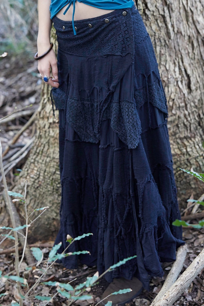 GYPSY QUEEN SKIRT BLACK