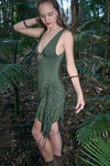 PIXIE DRESS OLIVE