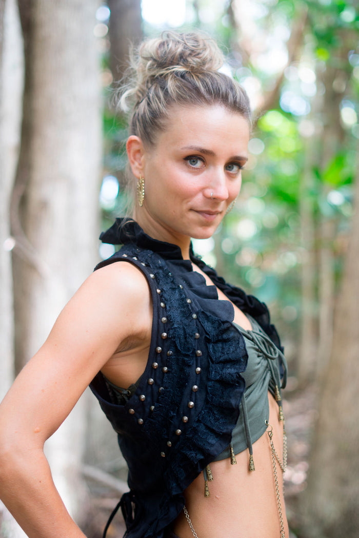 CRYSTALIS VEST BLACK