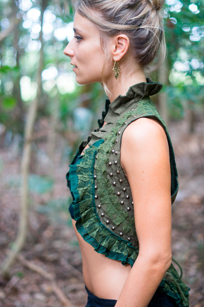 CRYSTALIS VEST GREEN
